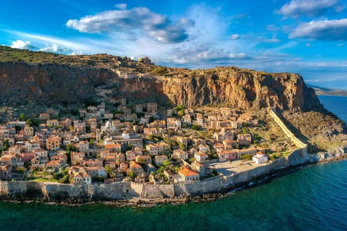 Pablito House-Seaview Monemvasia Nests Buitenkant foto