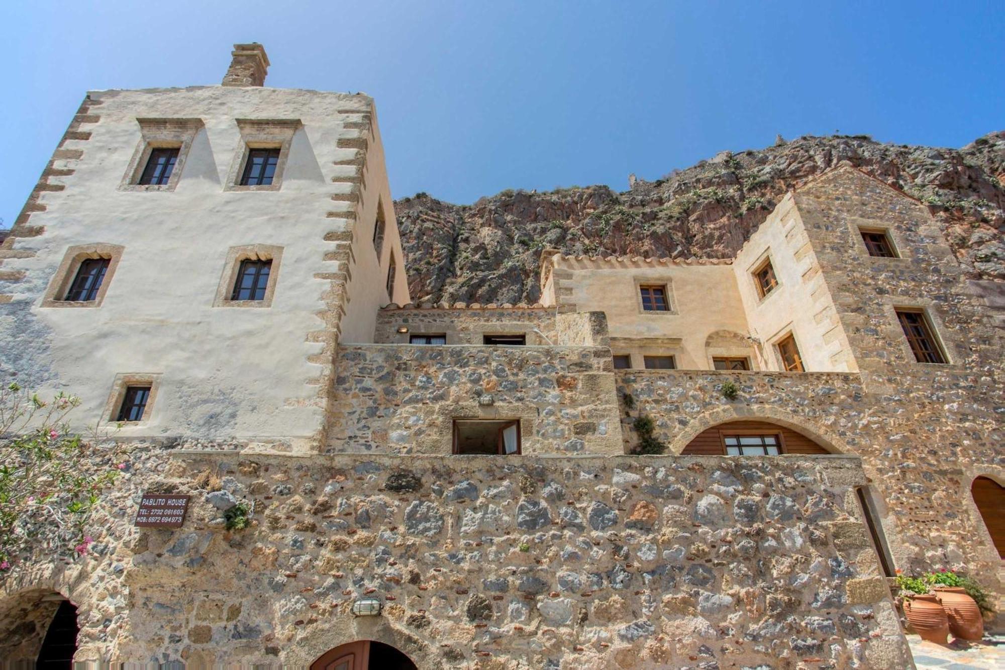 Pablito House-Seaview Monemvasia Nests Buitenkant foto