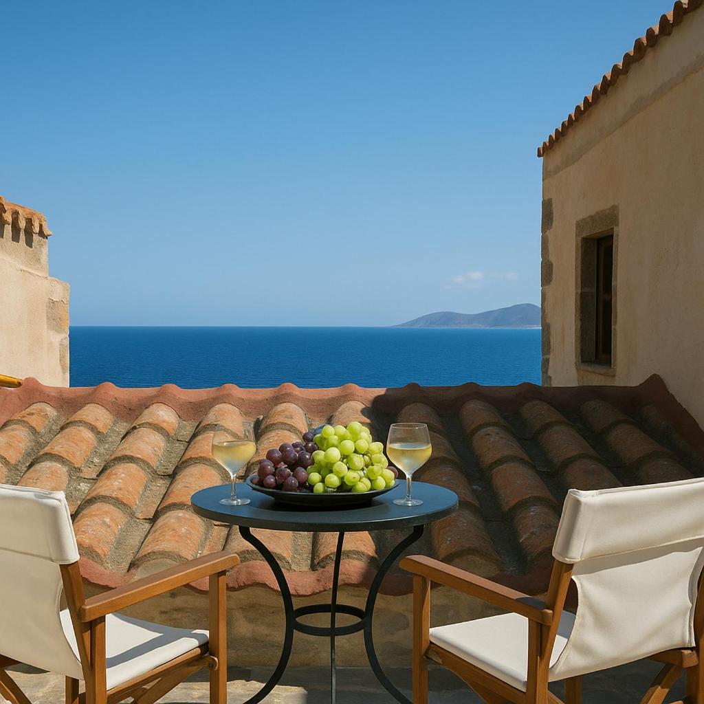 Pablito House-Seaview Monemvasia Nests Buitenkant foto