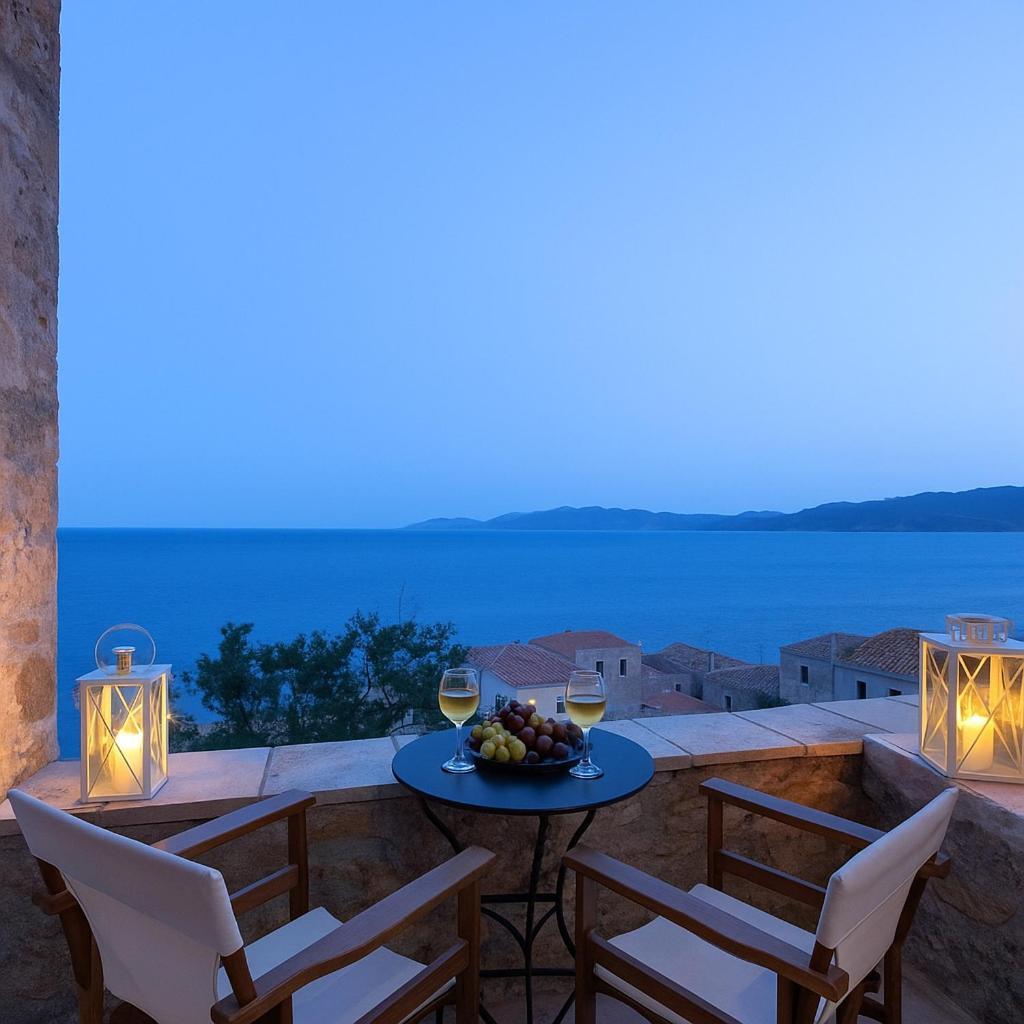 Pablito House-Seaview Monemvasia Nests Buitenkant foto