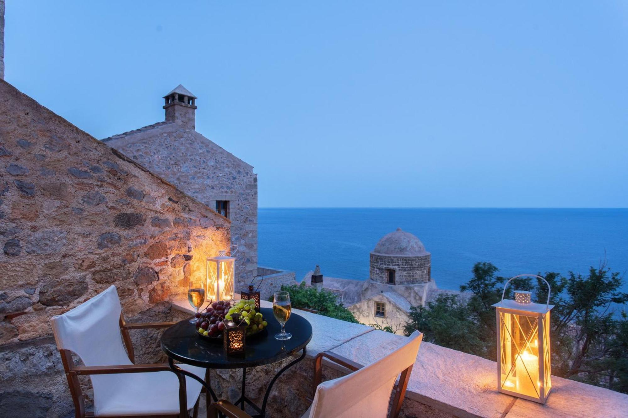 Pablito House-Seaview Monemvasia Nests Buitenkant foto